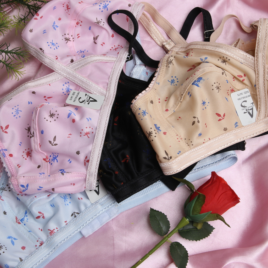 “Pack of 4 jersey bras online Pakistan”